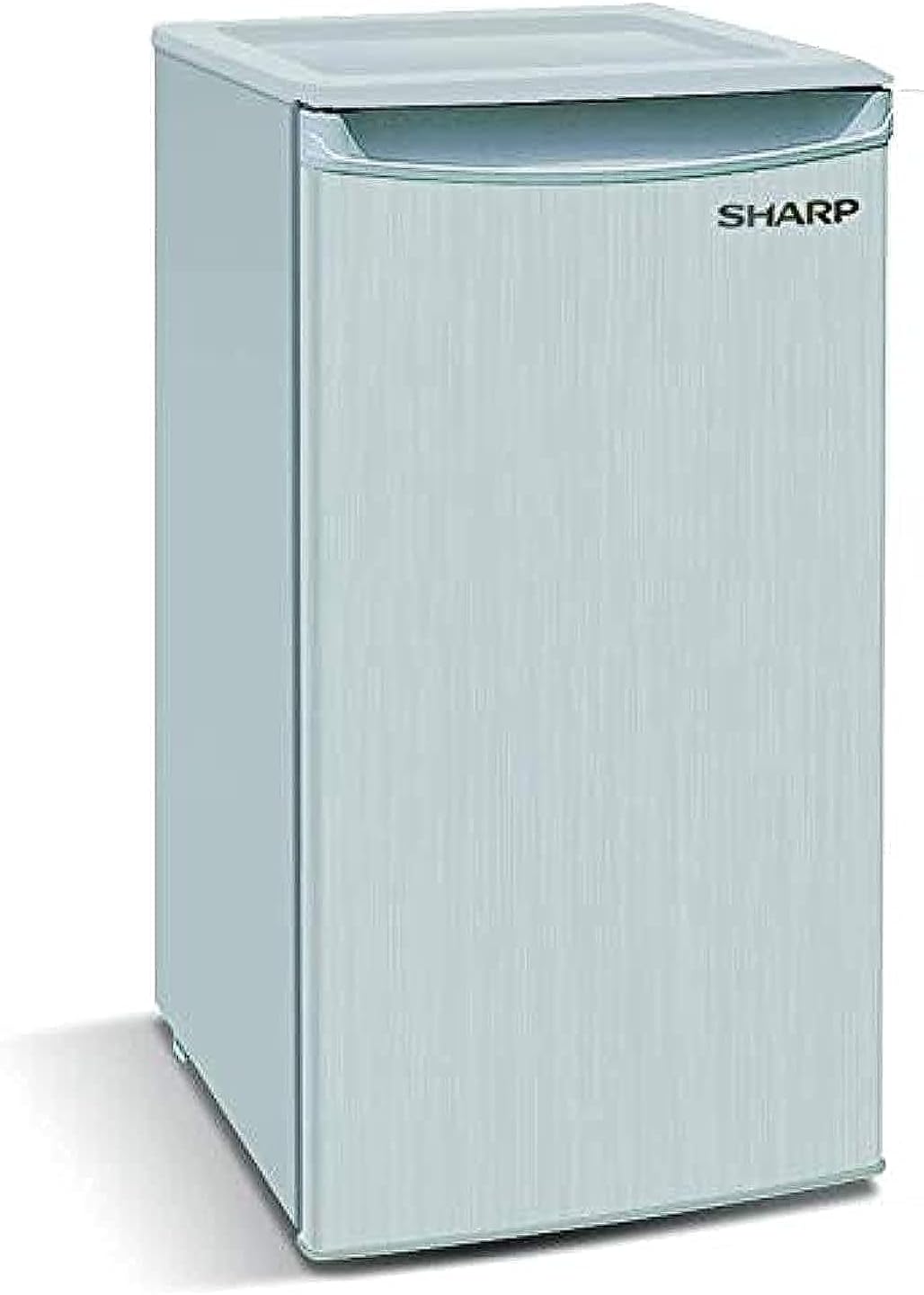 ثلاجة بباب واحد بسعة 150 لتر من Sharp | فضي ثلاجة بباب واحد بسعة 150 لتر من Sharp | فضي